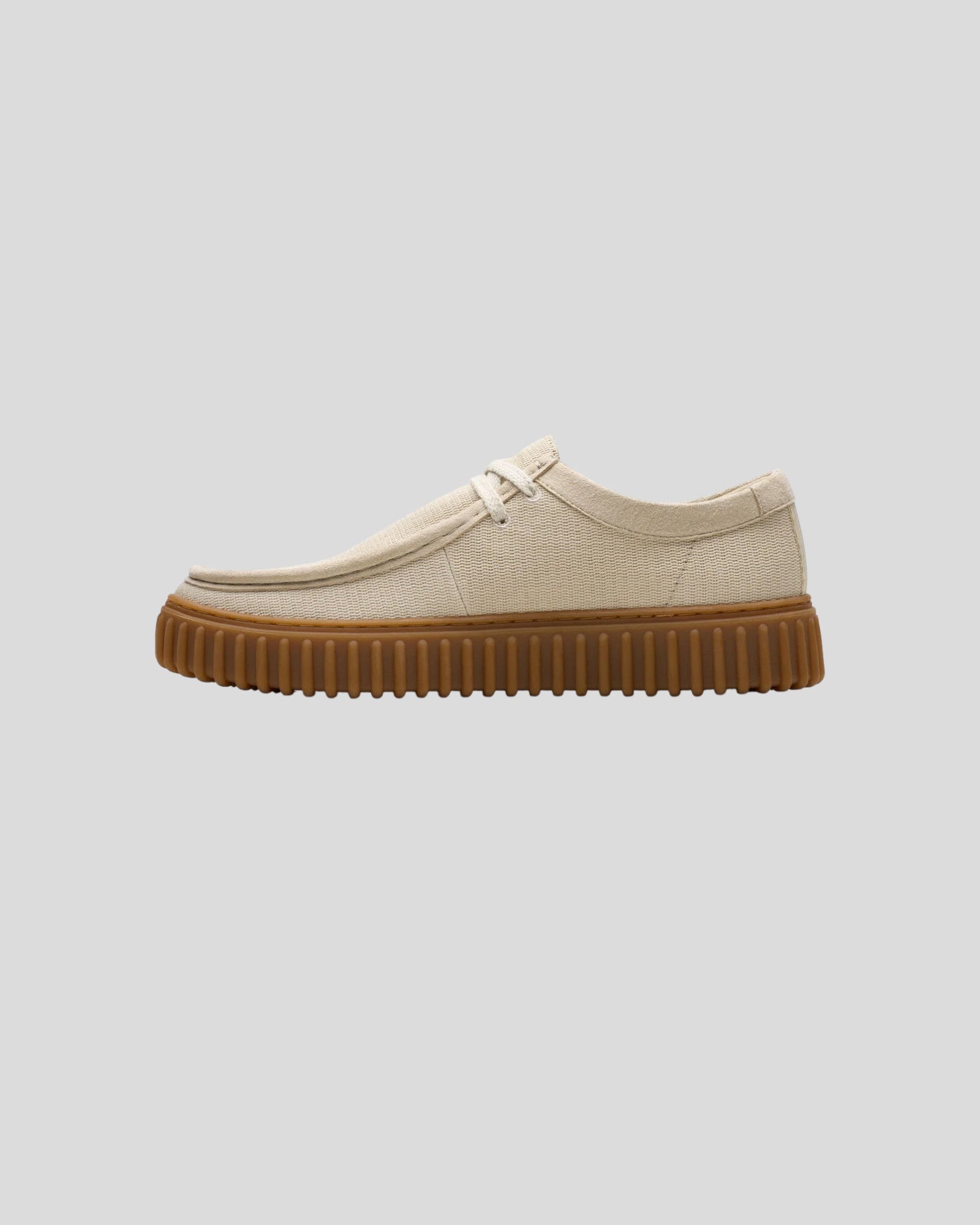 Clarks || Torhill Lo - Off White Combi Clarks