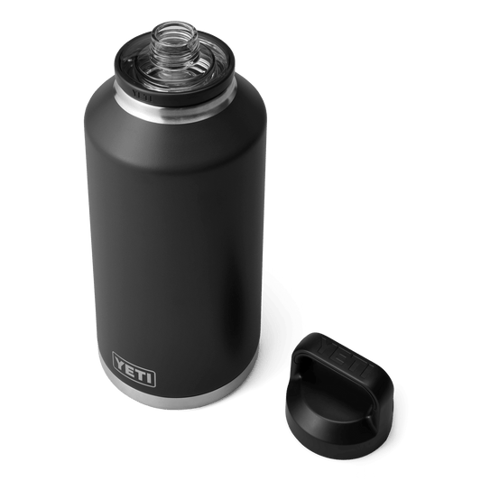Yeti || Rambler 64 OZ Bottle - Black - M’ Yeti