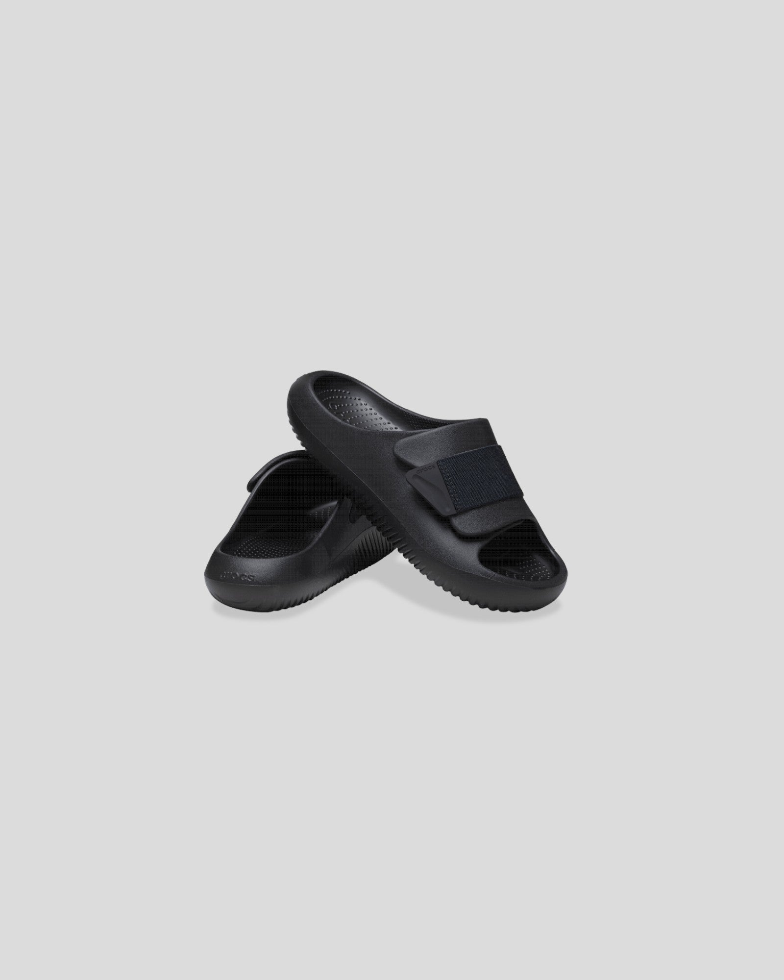 Crocs || Mellow Luxe Recovery Slide - Black Crocs