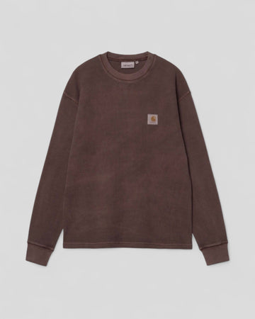 Carhartt || L/S Vista Waffle T-Shirt - Palisander Garment Dyed - M' Carhartt