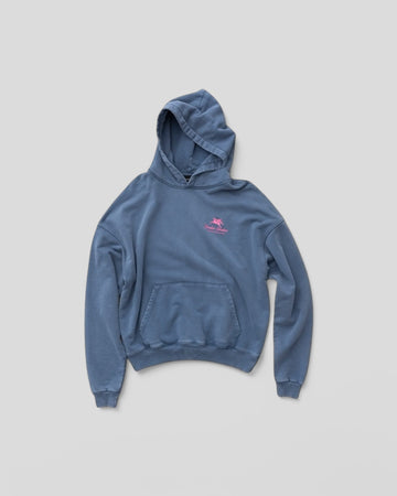 Goodies Sportive || 550G Washed Prenium Blue Hoodie