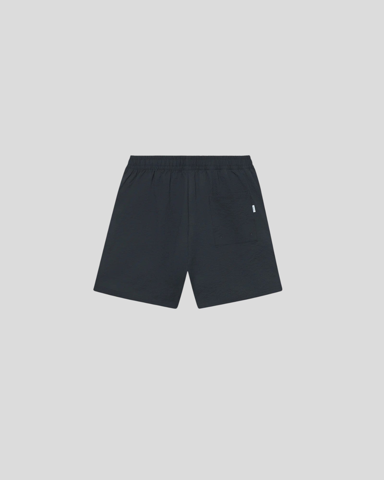 Les Deux || Stan Seerseucker Swim Short - Black Les Deux
