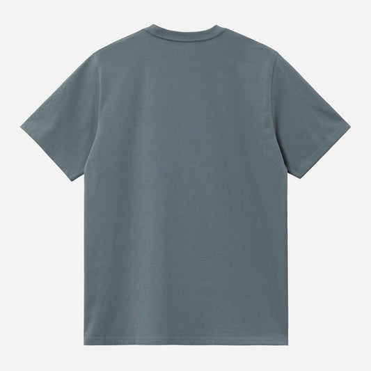 Carhartt || Chase T-shirt - Cozy Blue / Gold - M’ Carhartt