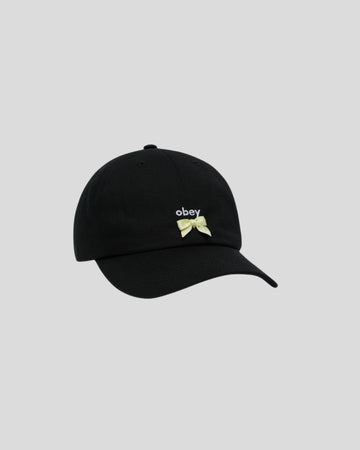 Obey || Loulou Strap Back Hat - Black Obey