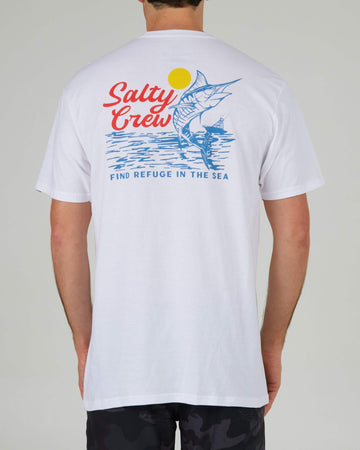 Salty Crew || Jackpot Standard S/S T-Shirt - White Salty Crew