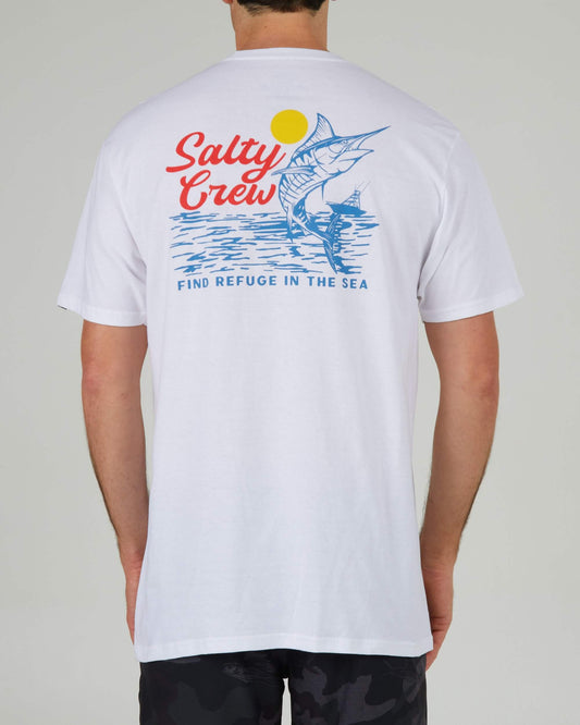 Salty Crew || Jackpot Standard S/S T-Shirt - White Salty Crew