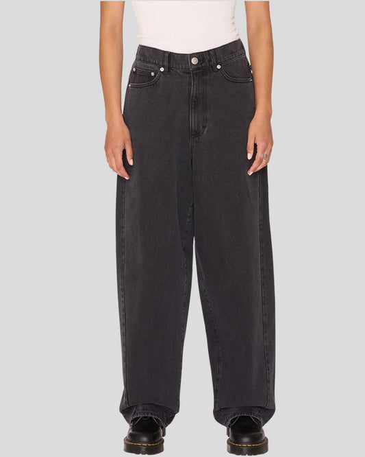 Obey || Leah III Baggy - Denim Black Obey