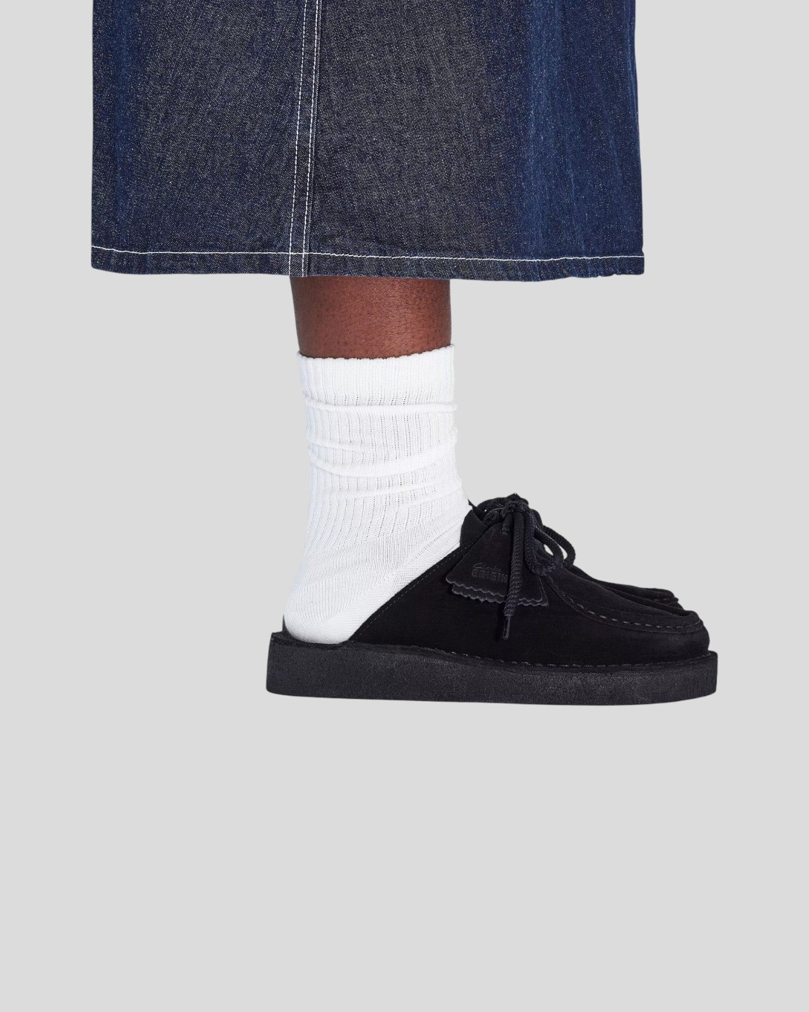 Clarks || DSRTNomad Mule - Black Side Clarks