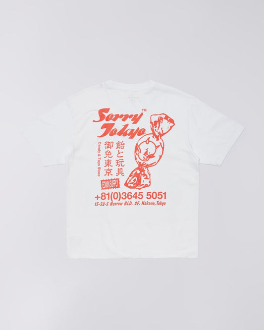 Edwin || Sorry Tokyo TS - White Garment Washed - M’ Edwin