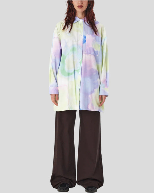 Obey || Alyssa Soft Floxer Shirt - Pastel Multi Obey