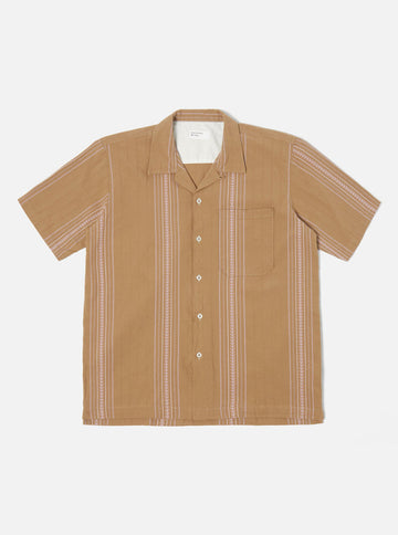 Universal Works || Camp Chemise - Cotton Sand Universal Works