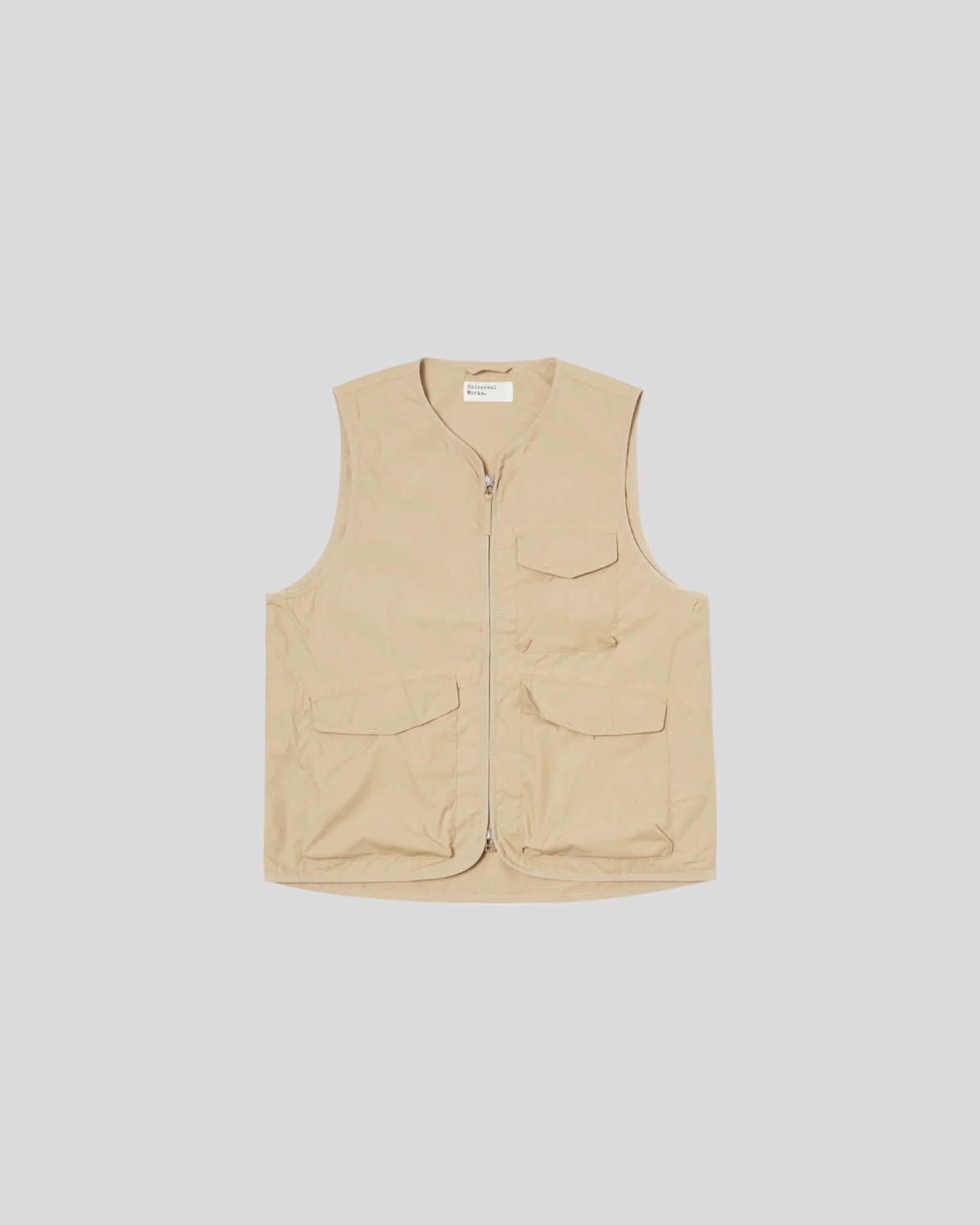 Universal Works || Parachute Liner Gilet - Sand Universal Works