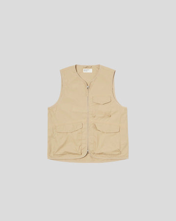 Universal Works || Parachute Liner Gilet - Sand Universal Works