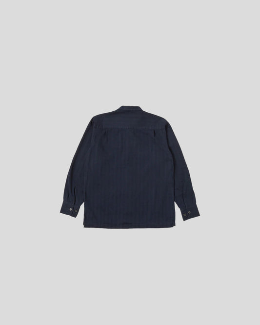 Universal Works || L/S Utility Shirt - Indigo Universal Works