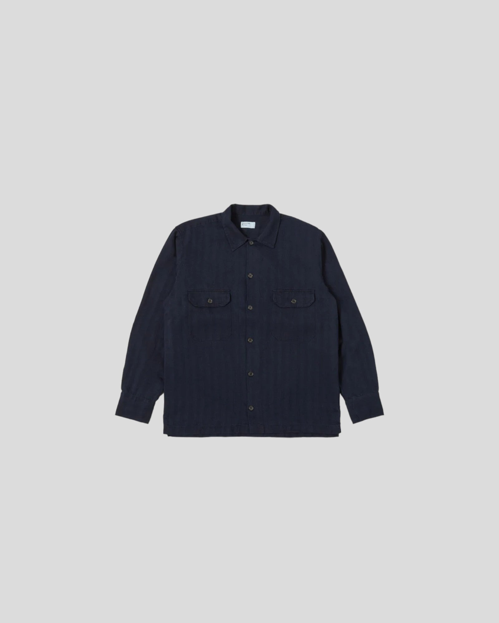 Universal Works || L/S Utility Shirt - Indigo Universal Works
