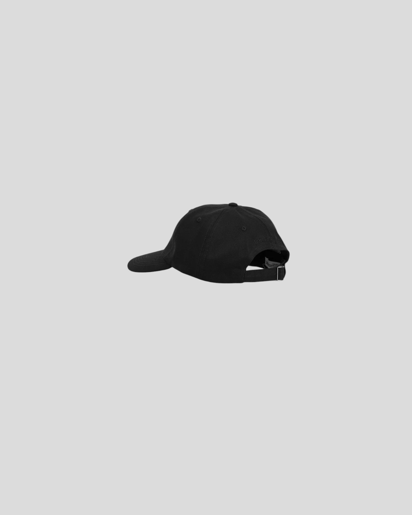 Norse Projects || Twill Sport Cap - Black Norse Projects