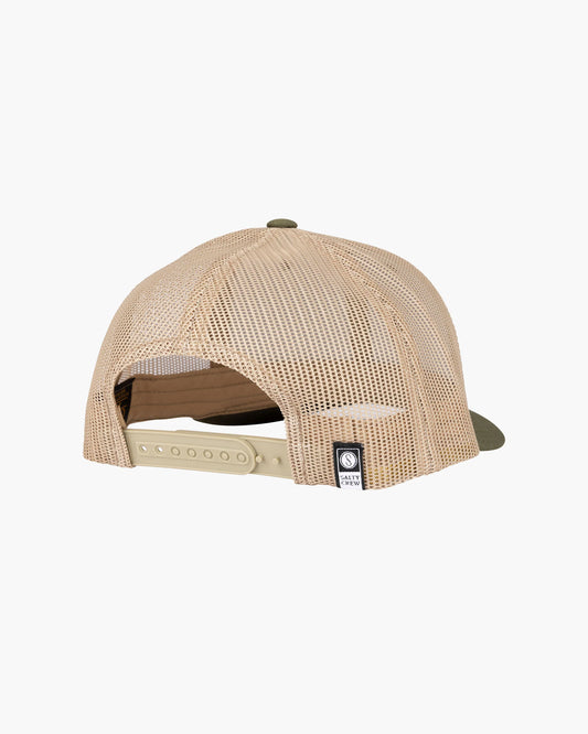 SALTY CREW || Toads Rretro Trucker - Moss/Khaki Salty Crew