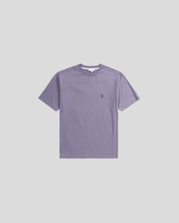 Norse projects || Johannes Organic N Logo T-shirt - Dusk purple Norse Projects