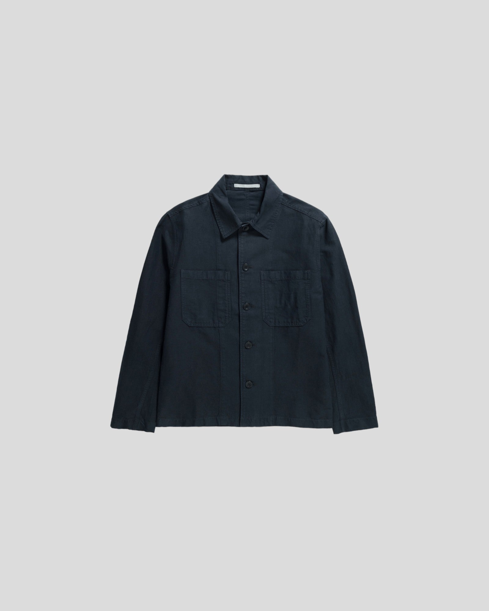 Norse Projects || Tyge Cotton Linen Overshirt - Dark Navy Norse Projects