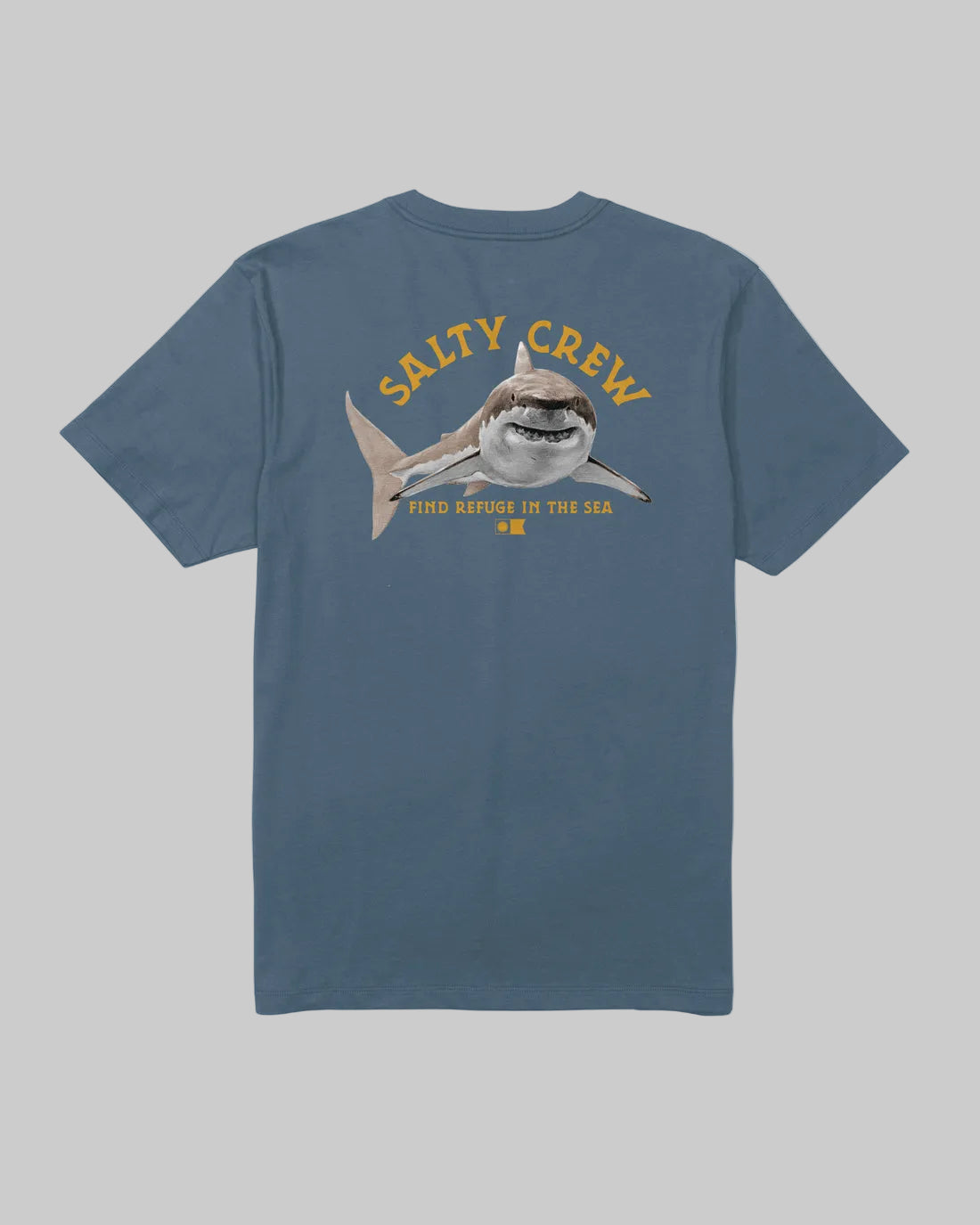 Salty || Lurking S/S Tee - Slate - M’ Salty Crew