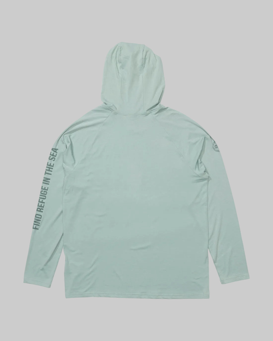 Salty Crew || Mariner Hood Tech Tee - Marine - M’ Salty Crew