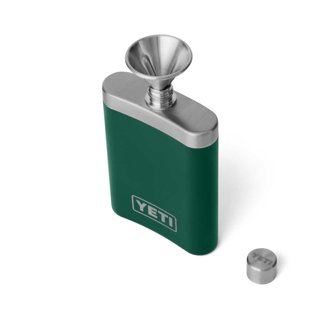 Yeti || Rambler Flask - Black Forest Green - M’ Yeti