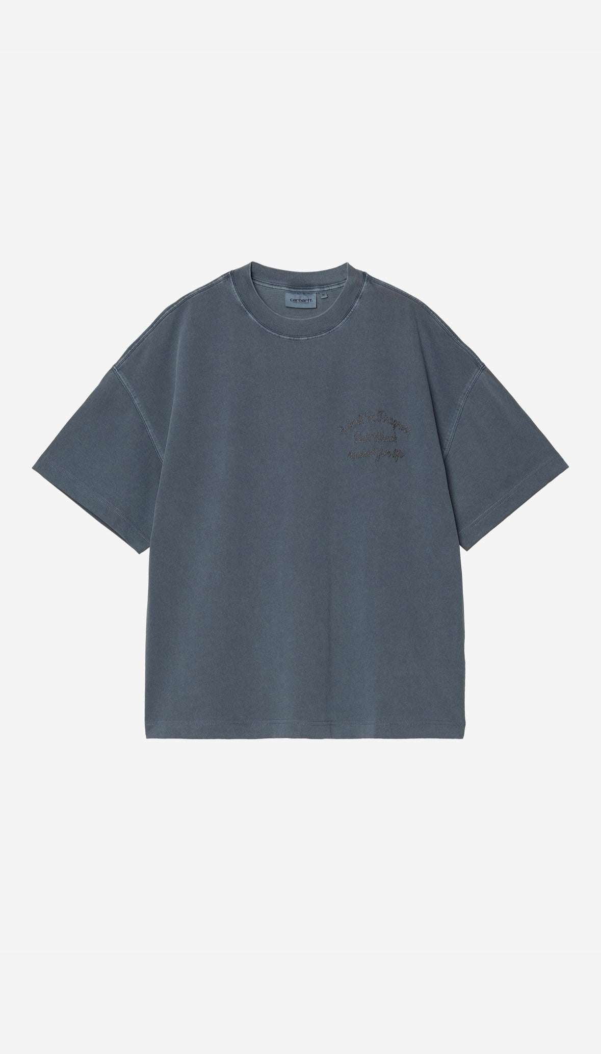 Carhartt || Bait Shack T-Shirt - Dusky Blue - M’ Carhartt