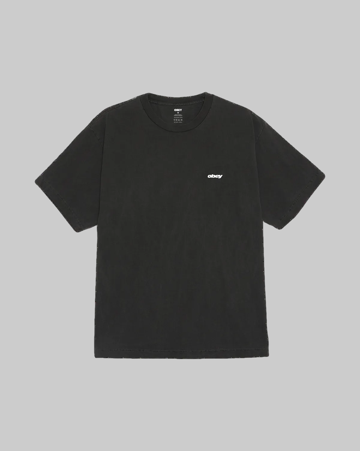 Obey || Bounce Pigment T-Shirt - Dusty Black - M’ Obey