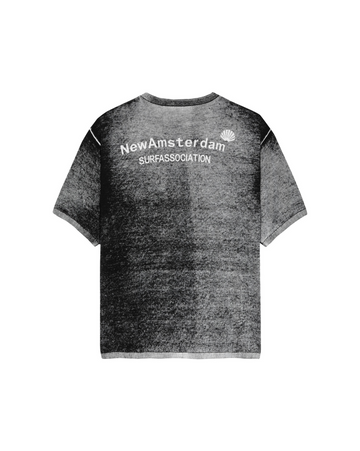New Amsterdam || Logo Knit Tee Inside Print - Black - M