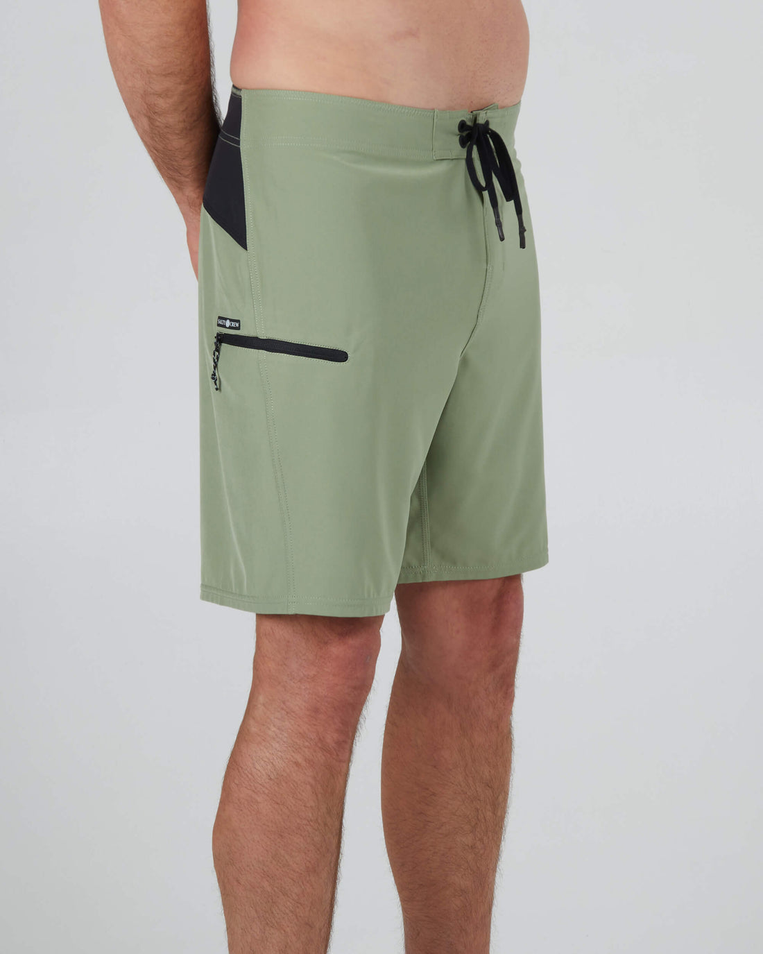 Salty Crew || Pinnacle + Long Range Boardshort - Dusty Sage Salty Crew