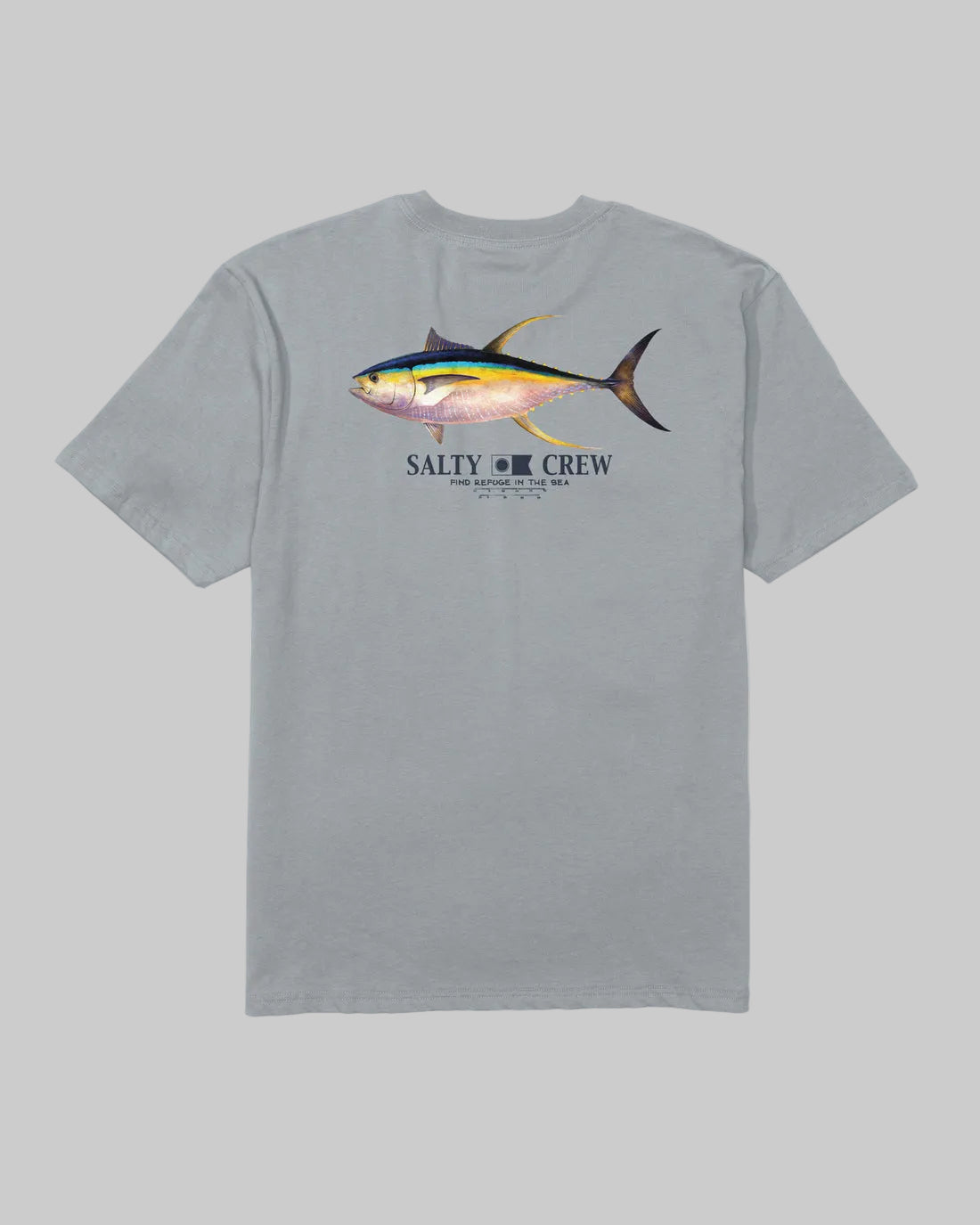 Salty Crew || Ahi Classic S/S Tee - Quarry - M’ Salty Crew