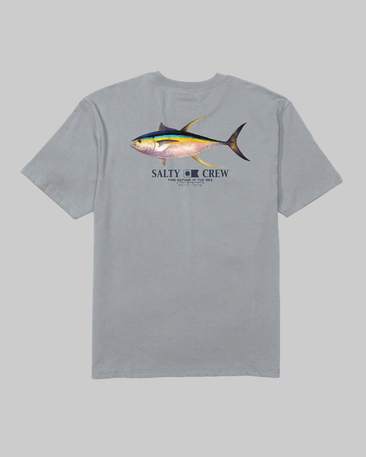 Salty Crew || Ahi Classic S/S Tee - Quarry - M’ Salty Crew