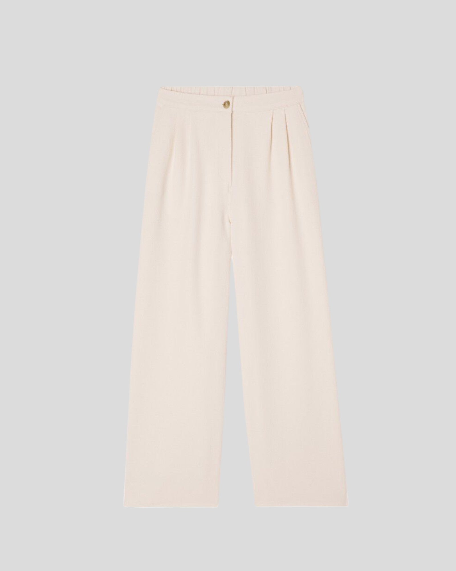 American Vintage || Pantalon femme Afaz - Ecru American Vintage