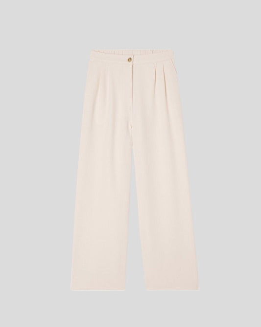 American Vintage || Pantalon femme Afaz - Ecru American Vintage
