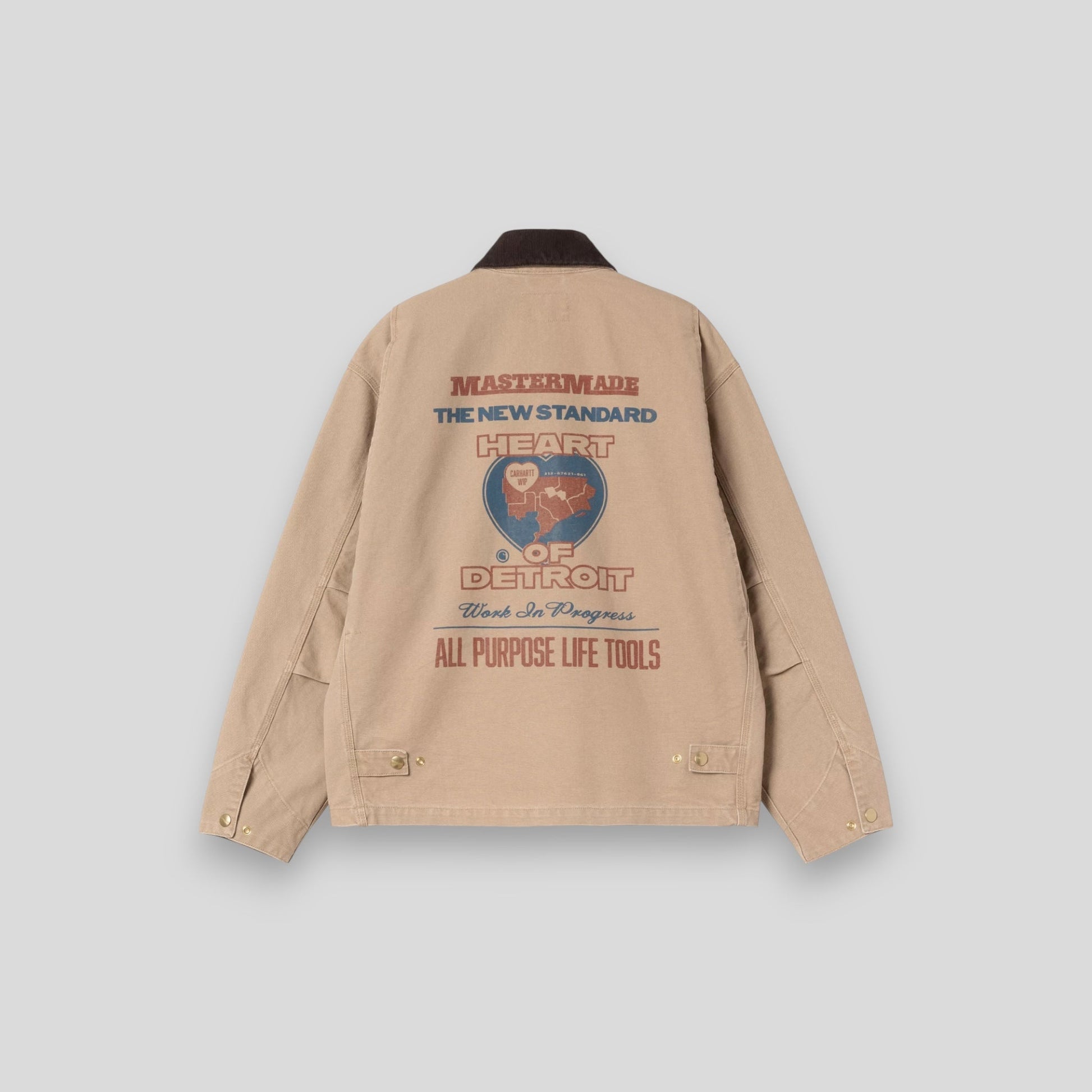 Carhartt || OG Arcan Graphic Jacket - Dusty H Brown / Tabacco - M’ Carhartt