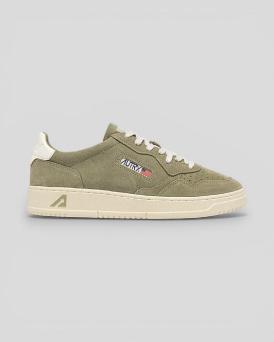 Autry || Medalist UH09 -  Daim Gray Green/Blanc Autry