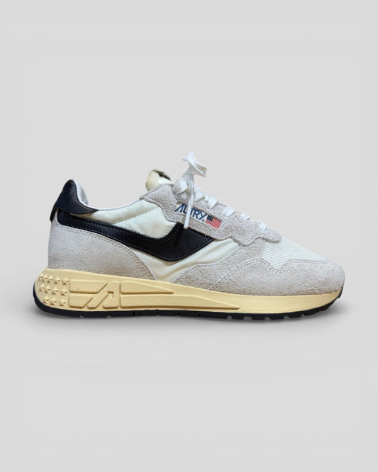 Autry || Reelwind UT50 - Suede White/Black Autry