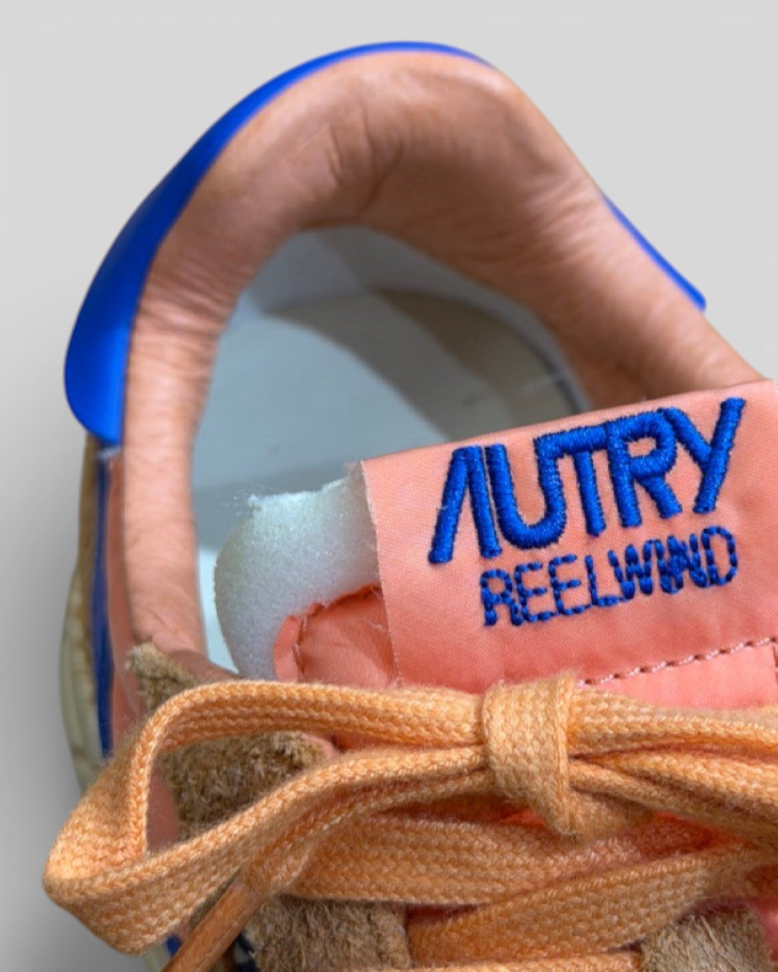 Autry || Reelwind UT38 - Suede Orange / Blue - M' Autry