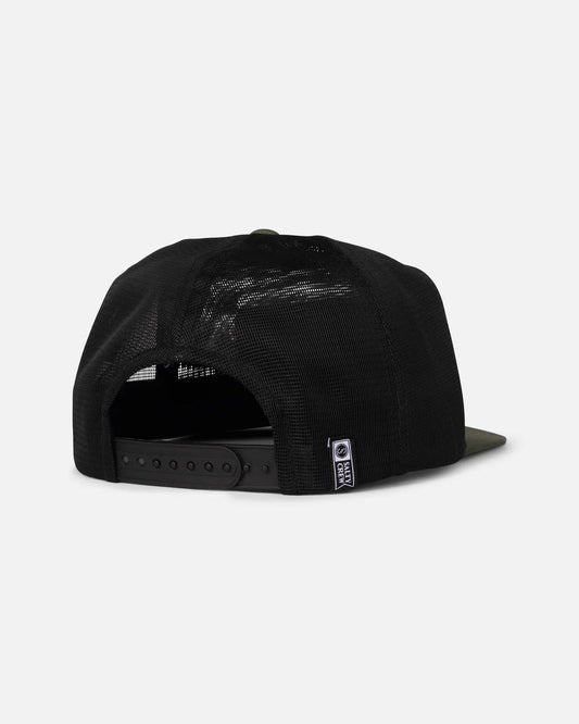 Salty Crew || Bait Shop Trucker - Green / Black - M’ Salty Crew