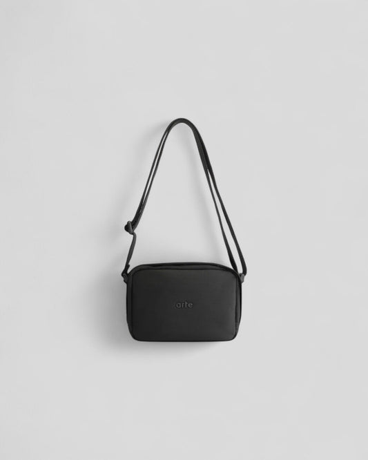 Arte || Nylon Bakka Bag - Black - M’ Arte