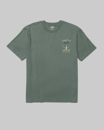 Salty || Tailed S/S Tee - Laurel Wreath - M’ Salty Crew