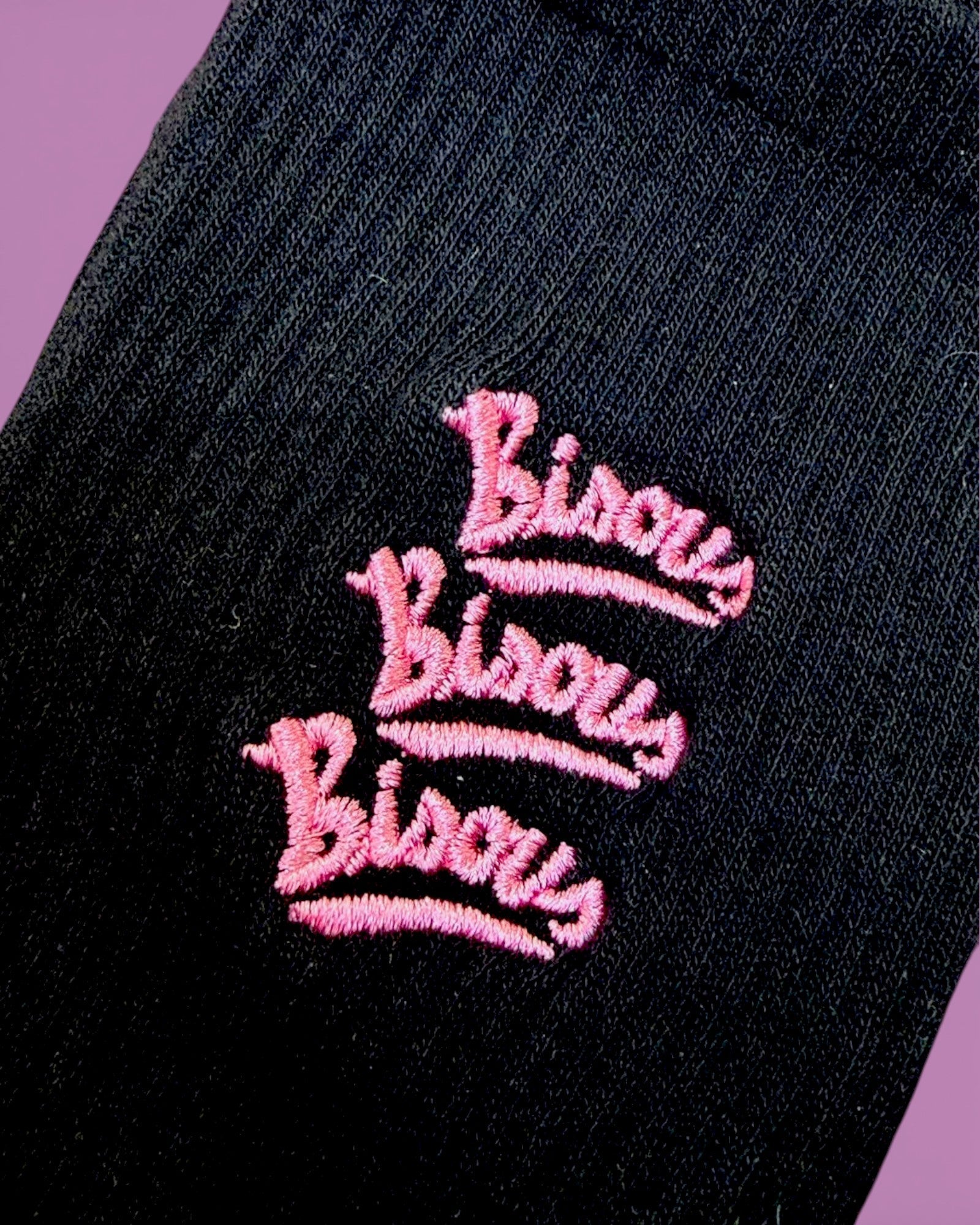 Bisous Bisous || Socks Gianni - Black - M' Bisous Skateboards