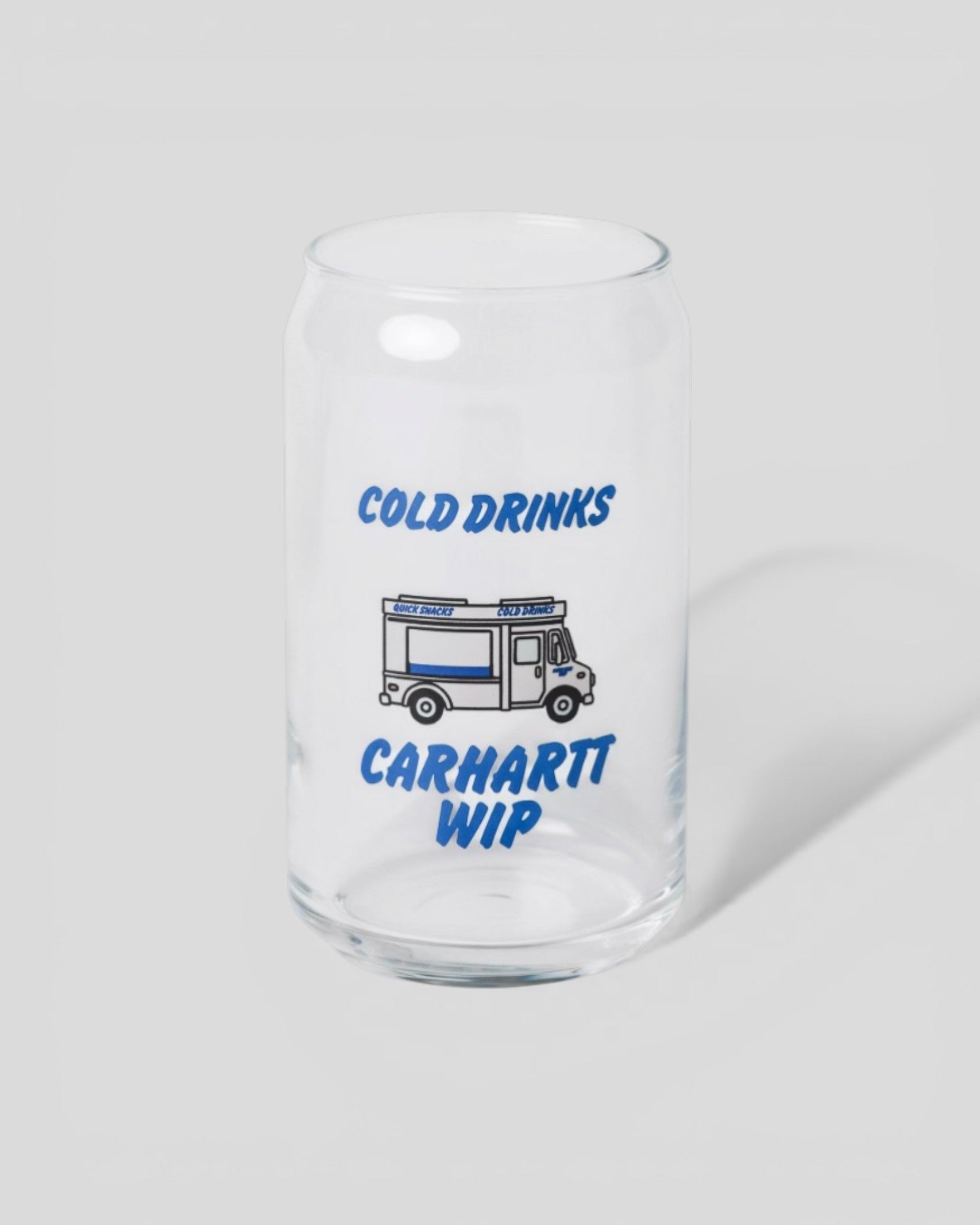 Carhartt || Cold Drinks Can Glass - Clear - M’ Carhartt