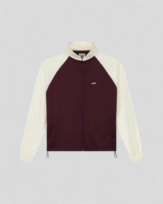 Arte || Carded Tracksuit Top - Bordeaux - M’ Arte