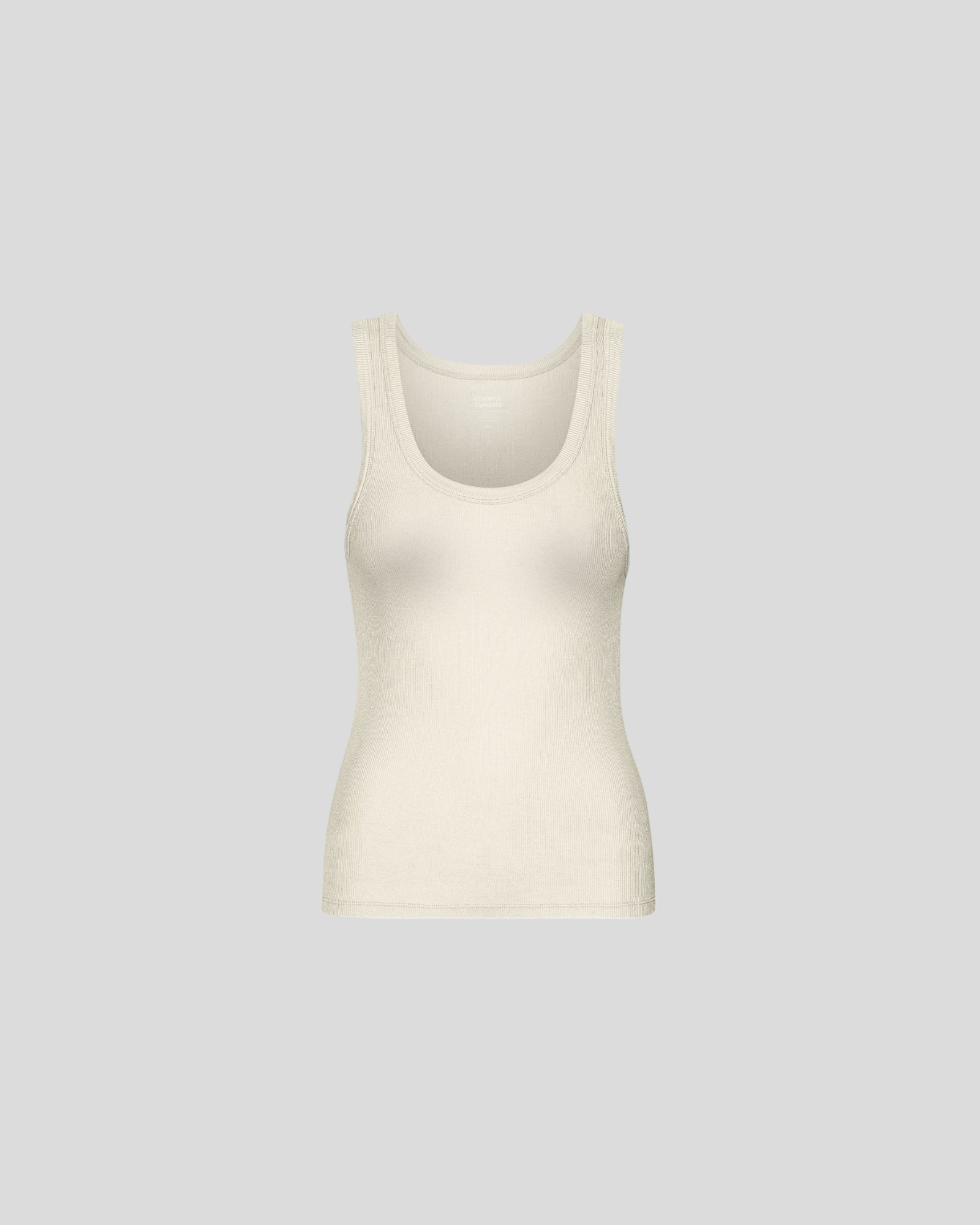 Colorful Standard || Organic Rib Tank - Top - Ivory White Colorful Standard