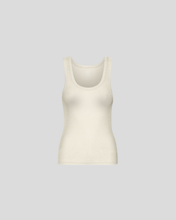 Colorful Standard || Organic Rib Tank - Top - Ivory White Colorful Standard