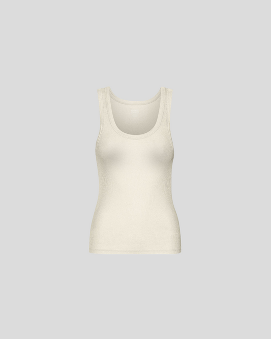 Colorful Standard || Organic Rib Tank - Top - Ivory White Colorful Standard
