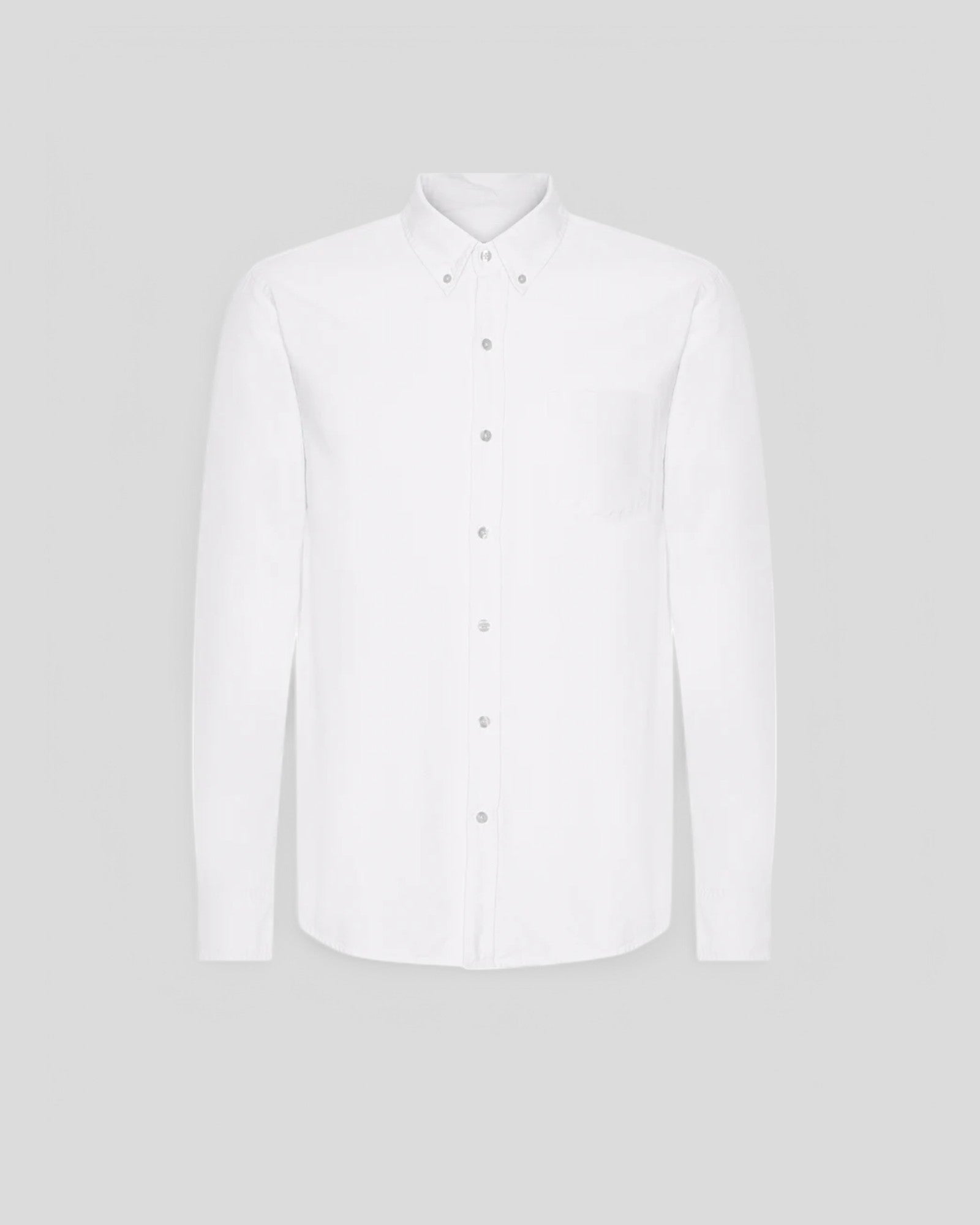Colorfull Standard || Organic Button Down Shirt - Optical White Colorful Standard