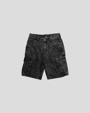 Deus ex Machina || Burly Cargo Short - Mid Black Deus ex machina