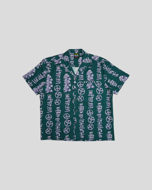 Deus Ex Machina || Effigy Shirt - Deep Green Deus ex machina